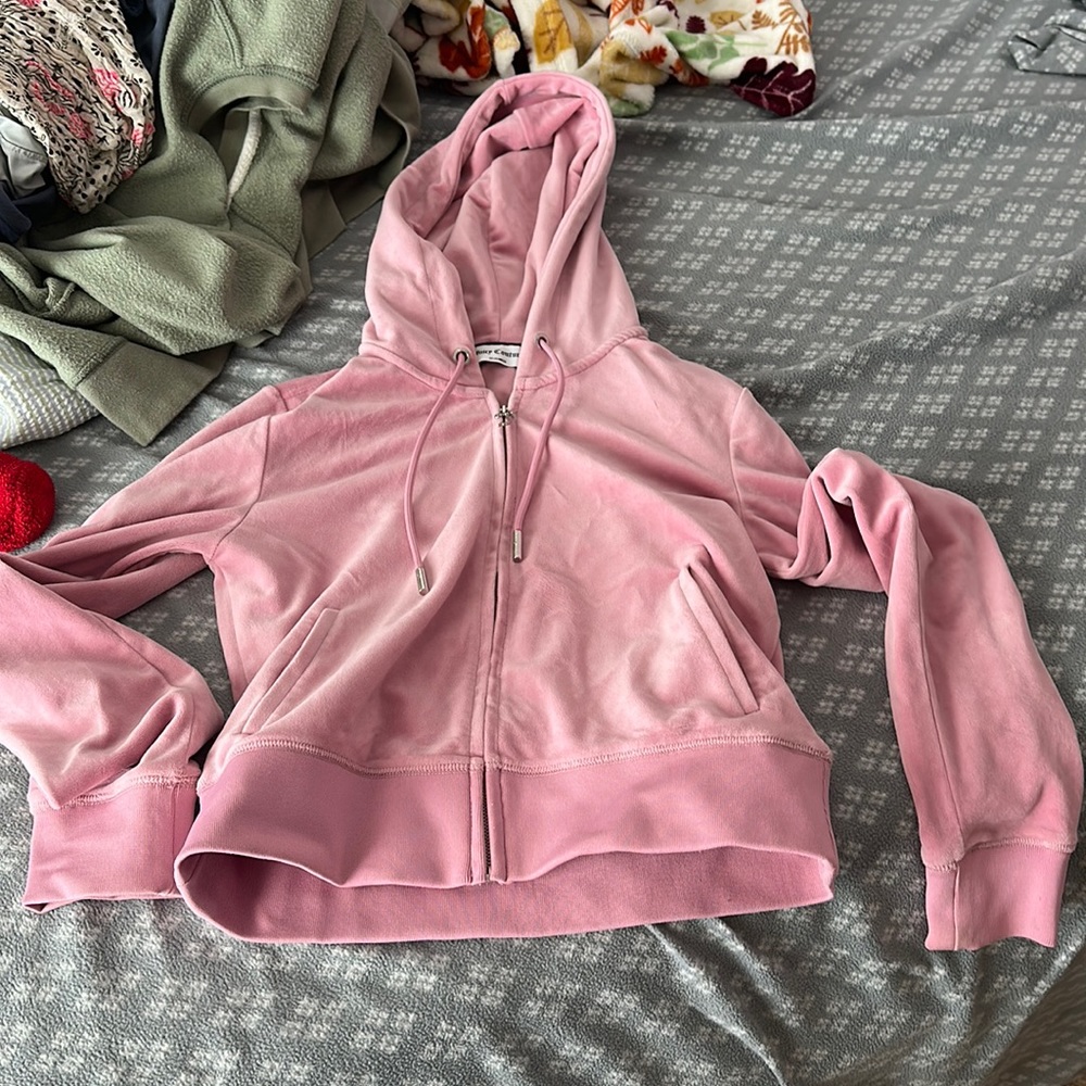 Juicy couture zip up pink